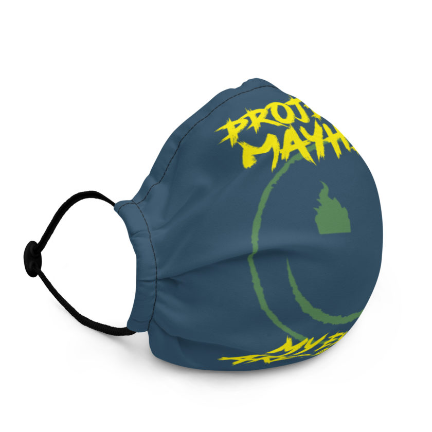 Project Mayhem My Eyes Are Open  -Fight Club Premium face mask - Image 2