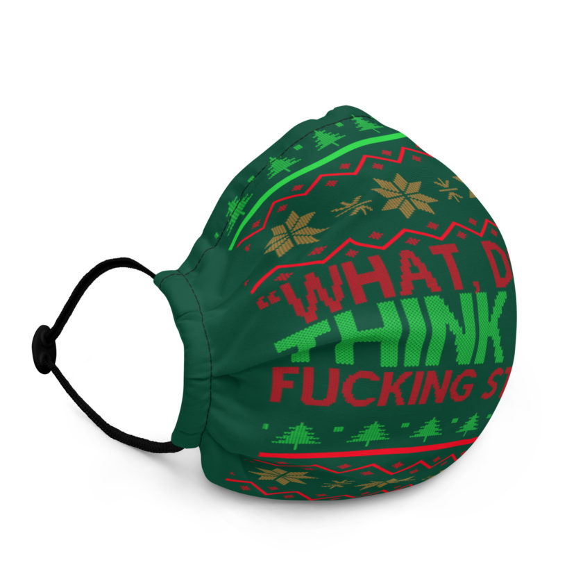 What, do you think I am fucking stupid...? -John Mcclane, Die Hard Premium face mask - Image 2