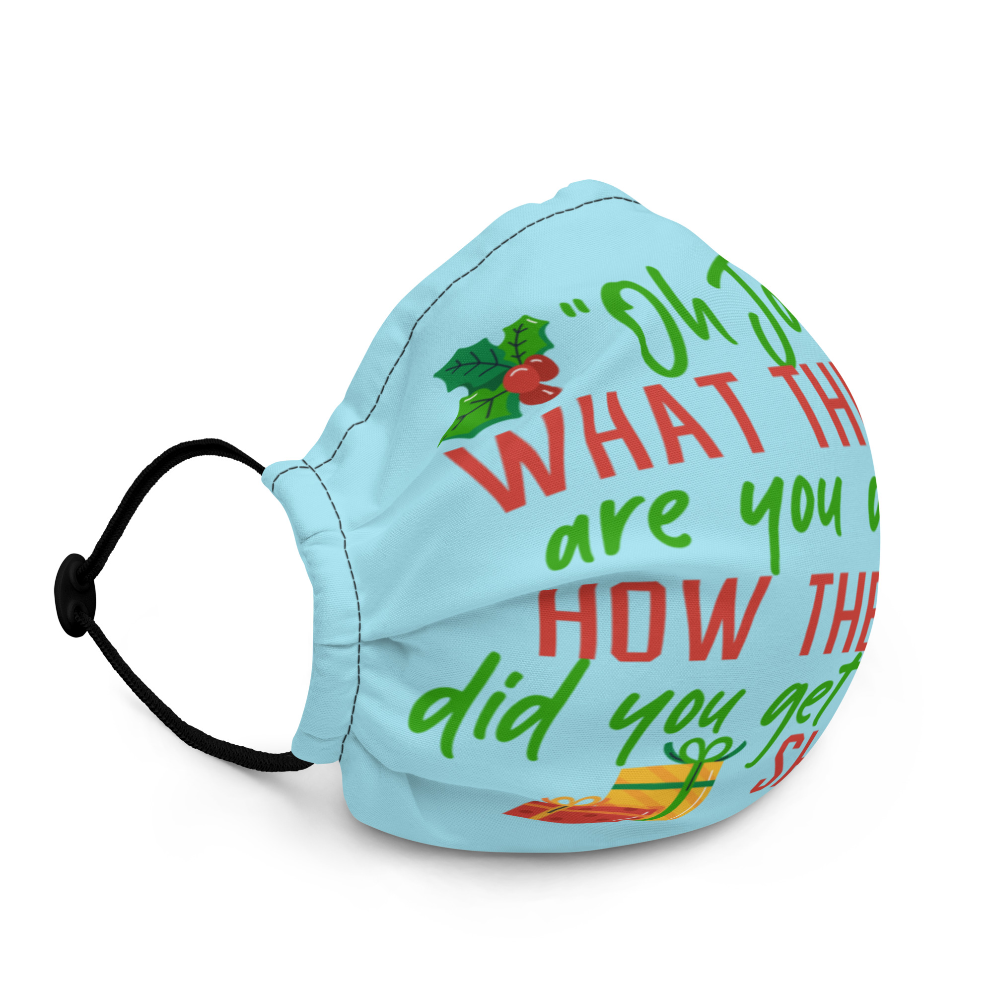 Oh, John, what the fuck are you doing? How the fuck did you get into this shit? -John Mcclane, Die Hard Premium face mask - Image 2