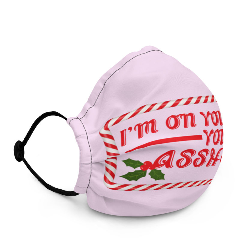 I'm on your side, you assholes! -John Mcclane, Die Hard Premium face mask - Image 2