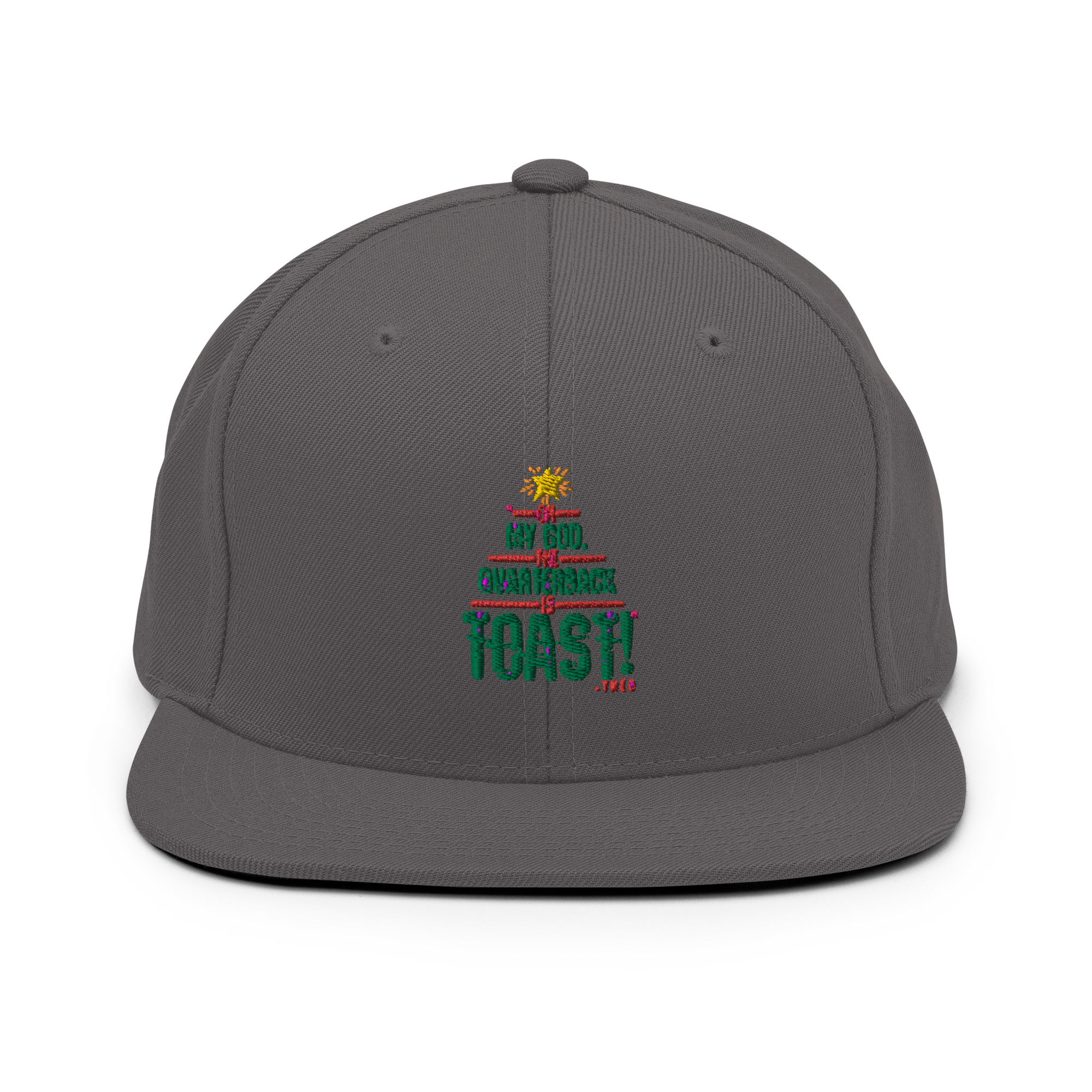 Oh my god, the quarterback IS toast! -Theo, Die Hard Snapback Hat - Image 15