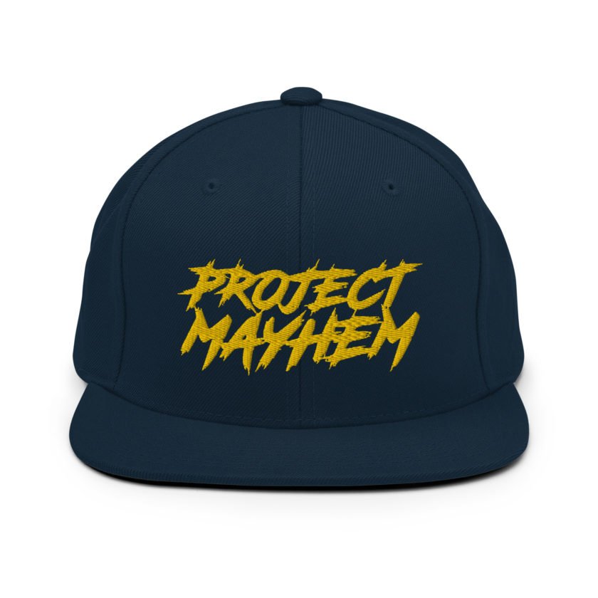 Project Mayhem My Eyes Are Open  -Fight Club Snapback Hat - Image 2
