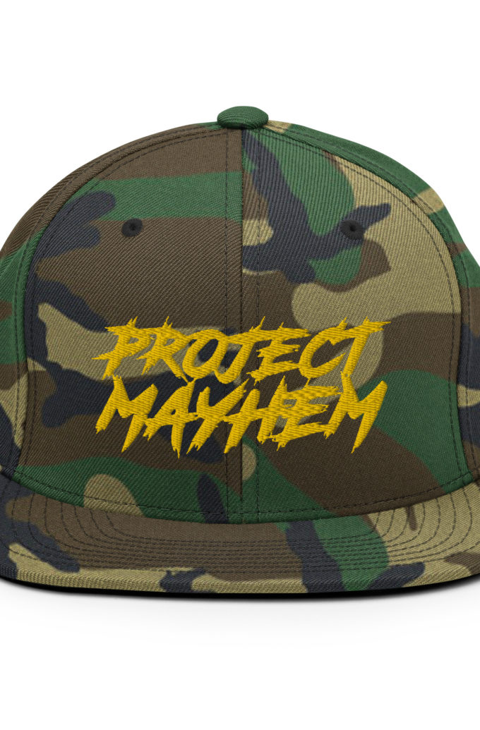 Project Mayhem My Eyes Are Open  -Fight Club Snapback Hat
