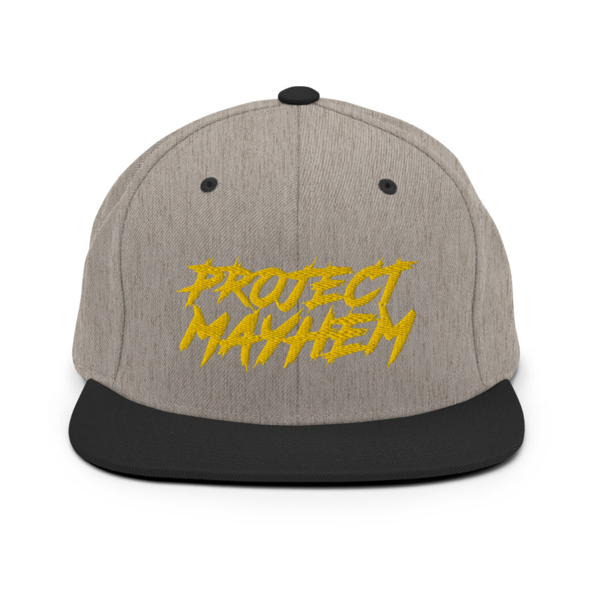 Project Mayhem My Eyes Are Open  -Fight Club Snapback Hat - Image 16