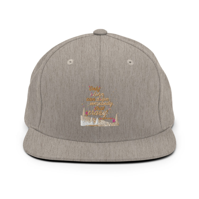 "Only John Can Drive Somebody That Crazy." -Holly Mcclane, Die Hard Snapback Hat - Image 19