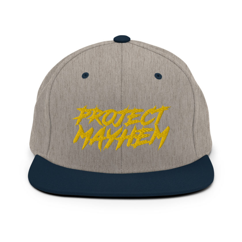 Project Mayhem My Eyes Are Open  -Fight Club Snapback Hat - Image 17