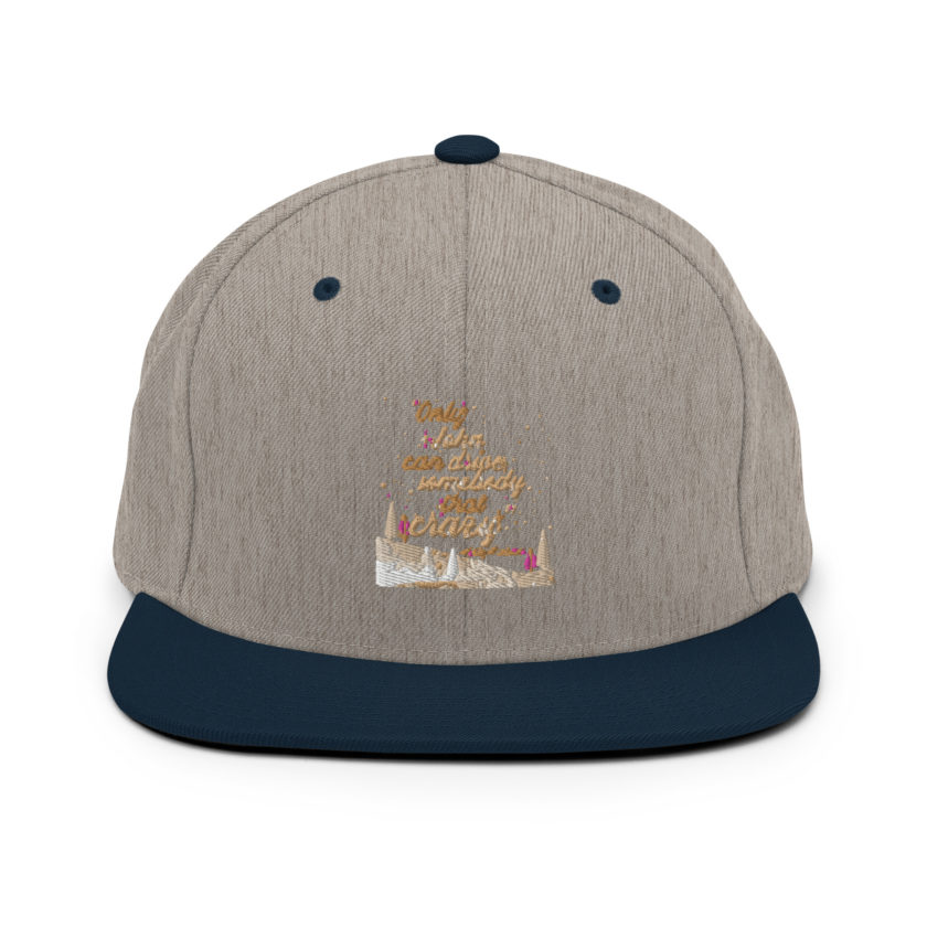 "Only John Can Drive Somebody That Crazy." -Holly Mcclane, Die Hard Snapback Hat - Image 17