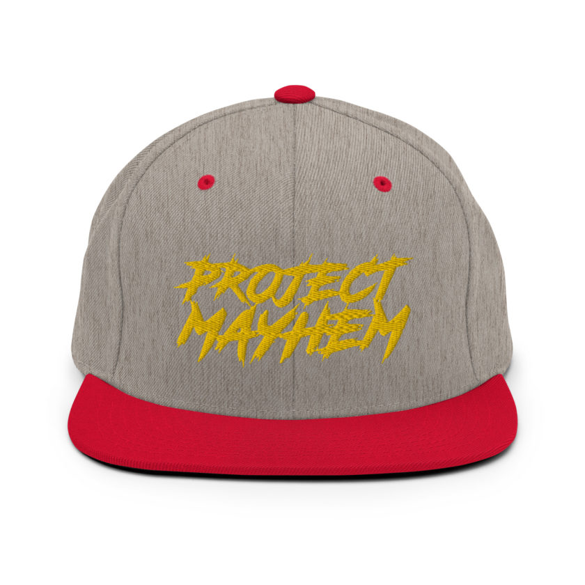Project Mayhem My Eyes Are Open  -Fight Club Snapback Hat - Image 18