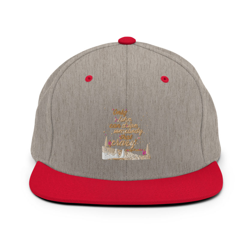 "Only John Can Drive Somebody That Crazy." -Holly Mcclane, Die Hard Snapback Hat - Image 18