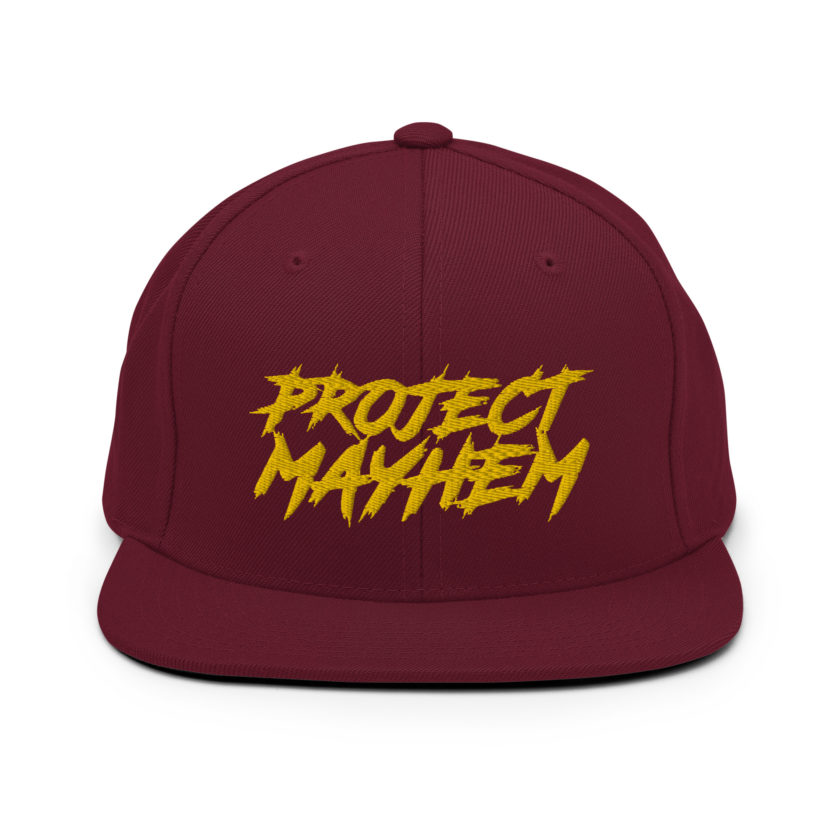 Project Mayhem My Eyes Are Open  -Fight Club Snapback Hat - Image 8