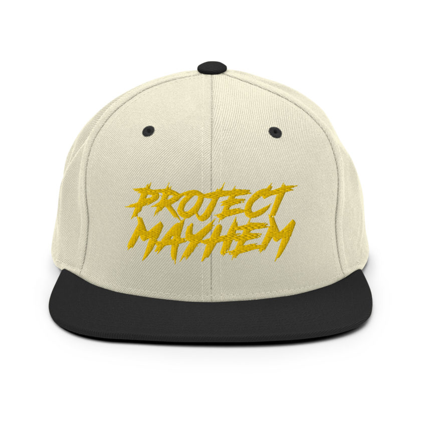 Project Mayhem My Eyes Are Open  -Fight Club Snapback Hat - Image 20