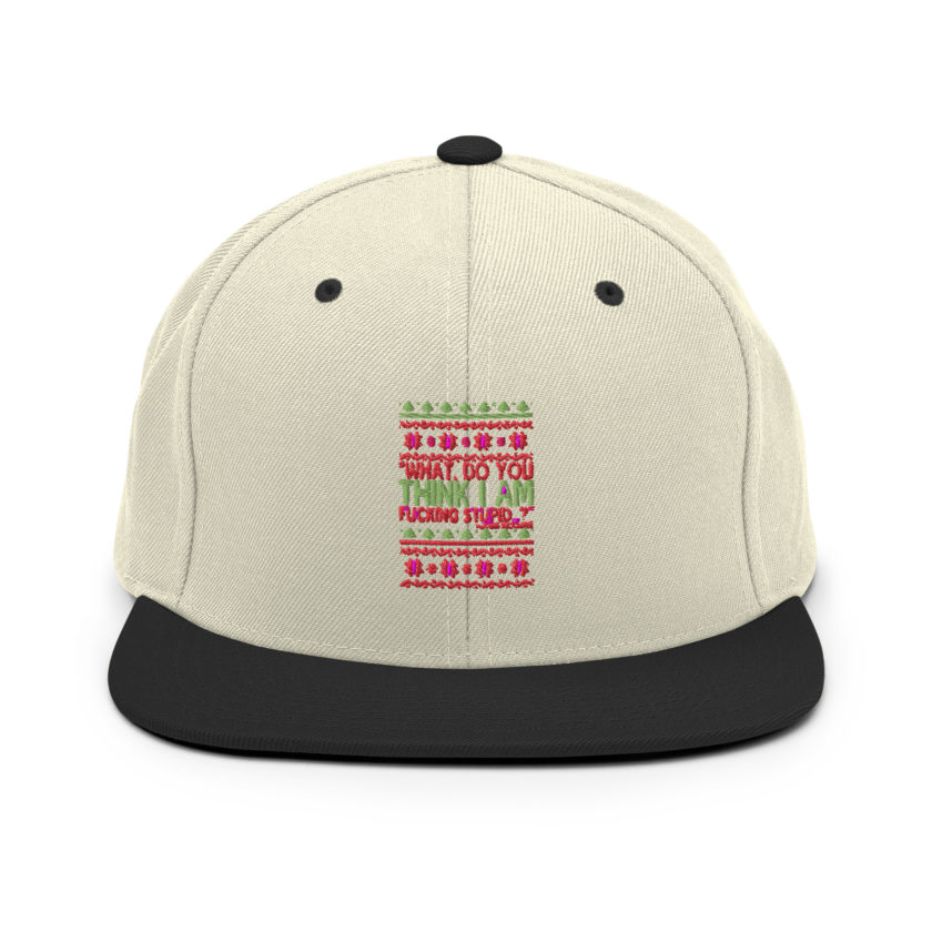 What, do you think I am fucking stupid...? -John Mcclane, Die Hard Snapback Hat - Image 20