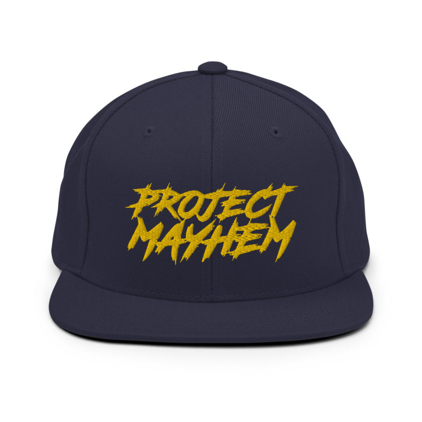 Project Mayhem My Eyes Are Open  -Fight Club Snapback Hat - Image 10