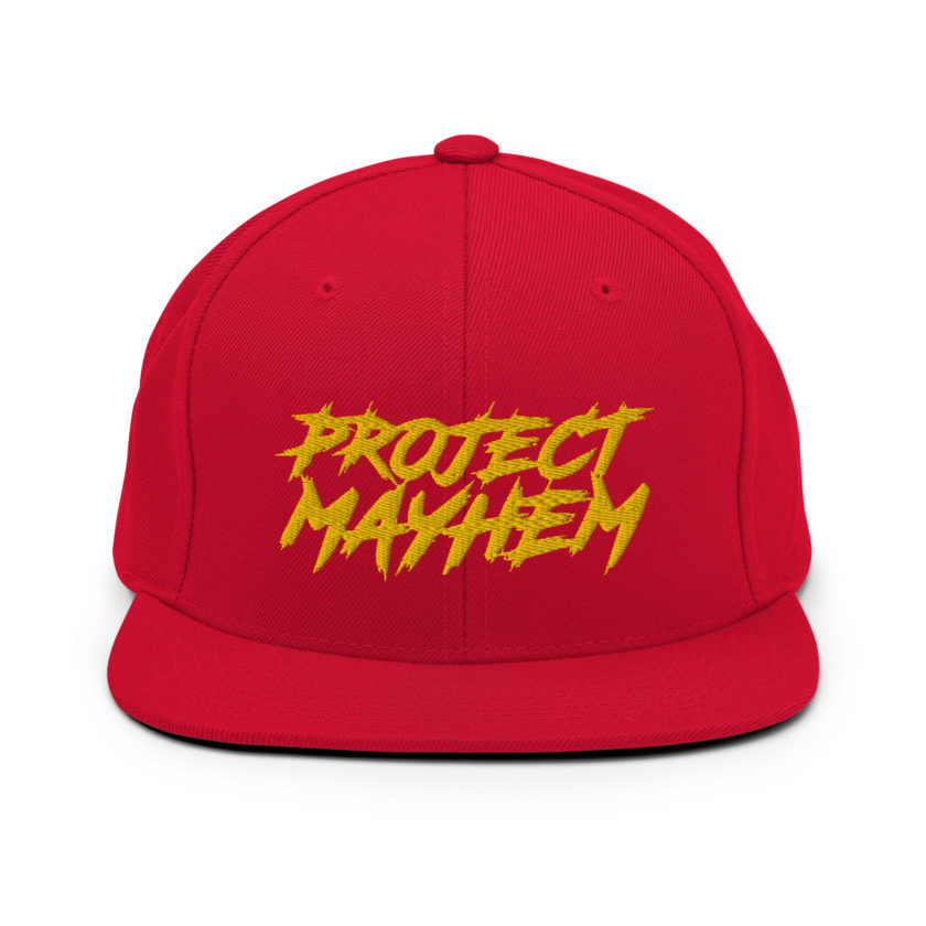 Project Mayhem My Eyes Are Open  -Fight Club Snapback Hat - Image 13