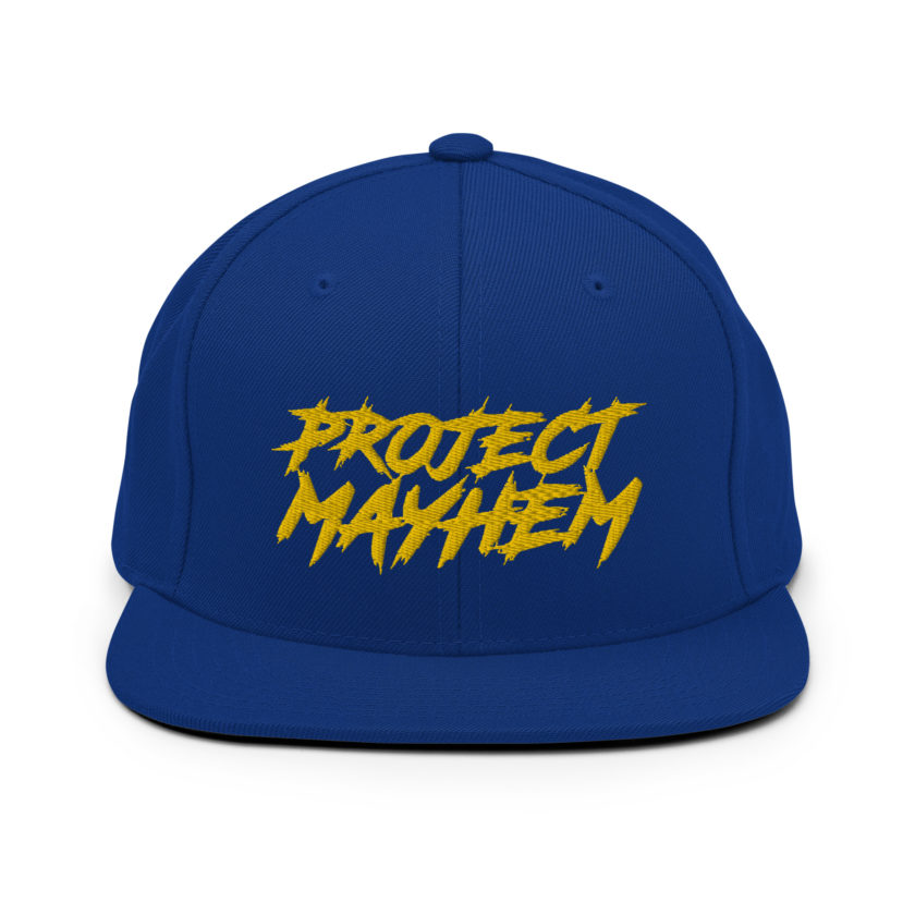 Project Mayhem My Eyes Are Open  -Fight Club Snapback Hat - Image 9