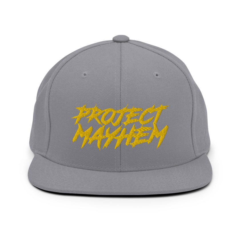 Project Mayhem My Eyes Are Open  -Fight Club Snapback Hat - Image 15