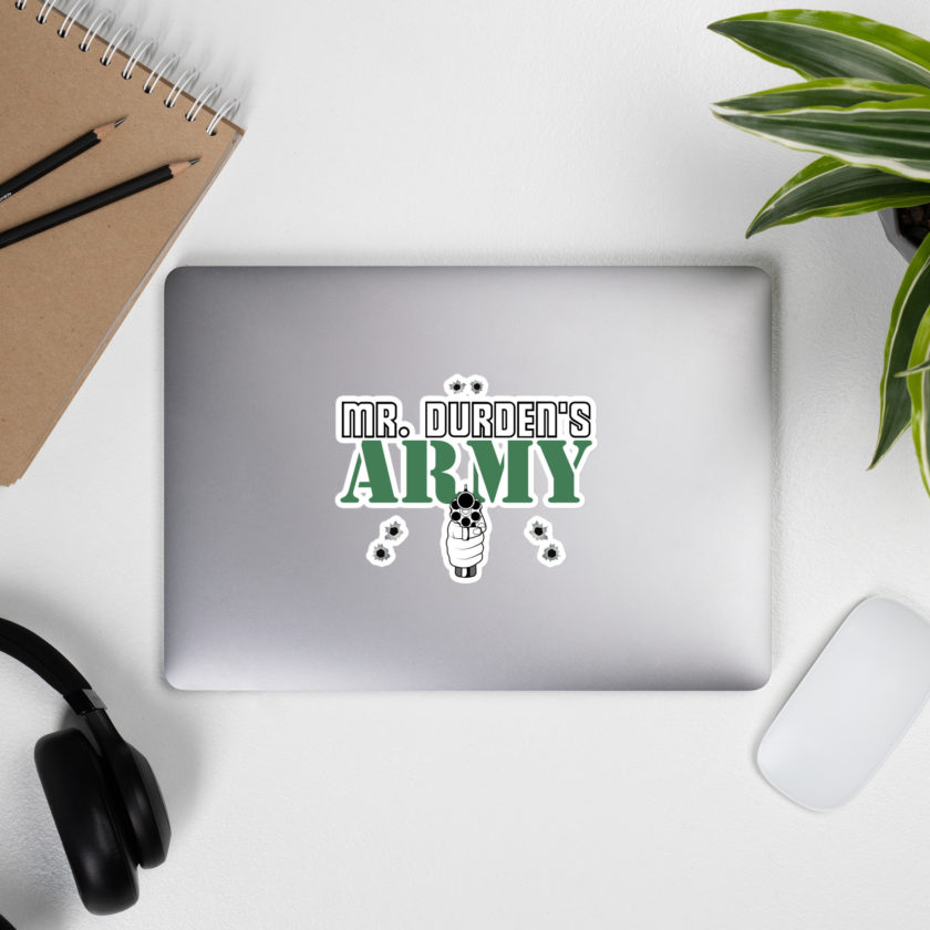Mr. Durden's Army -Fight Club Bubble-free stickers - Image 9