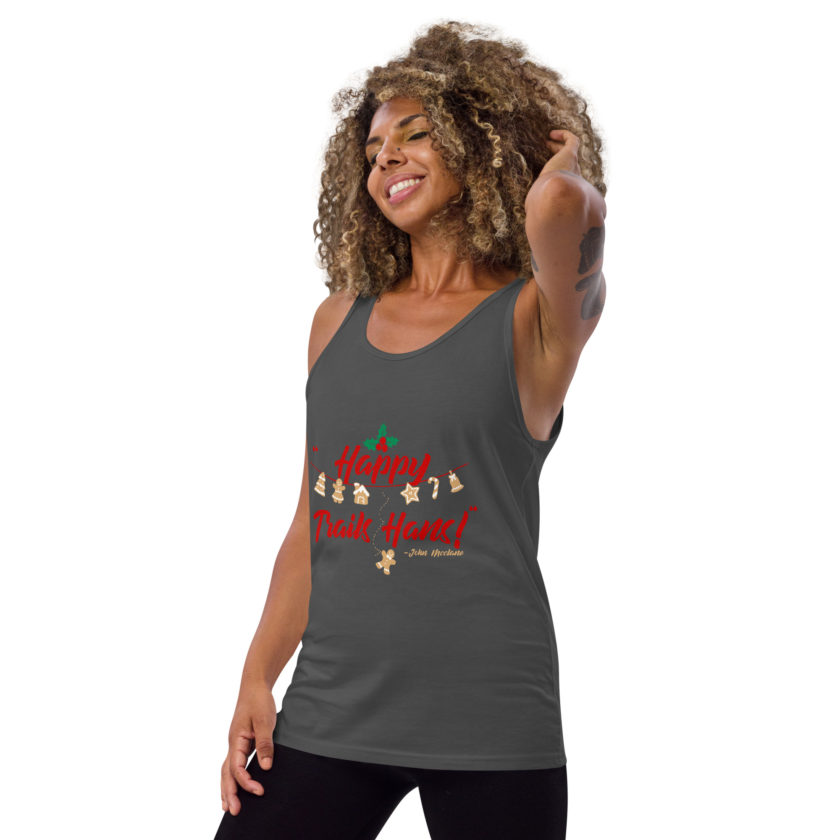 Happy Trails Hans! -John Mcclane, Die Hard Unisex Tank Top - Image 49