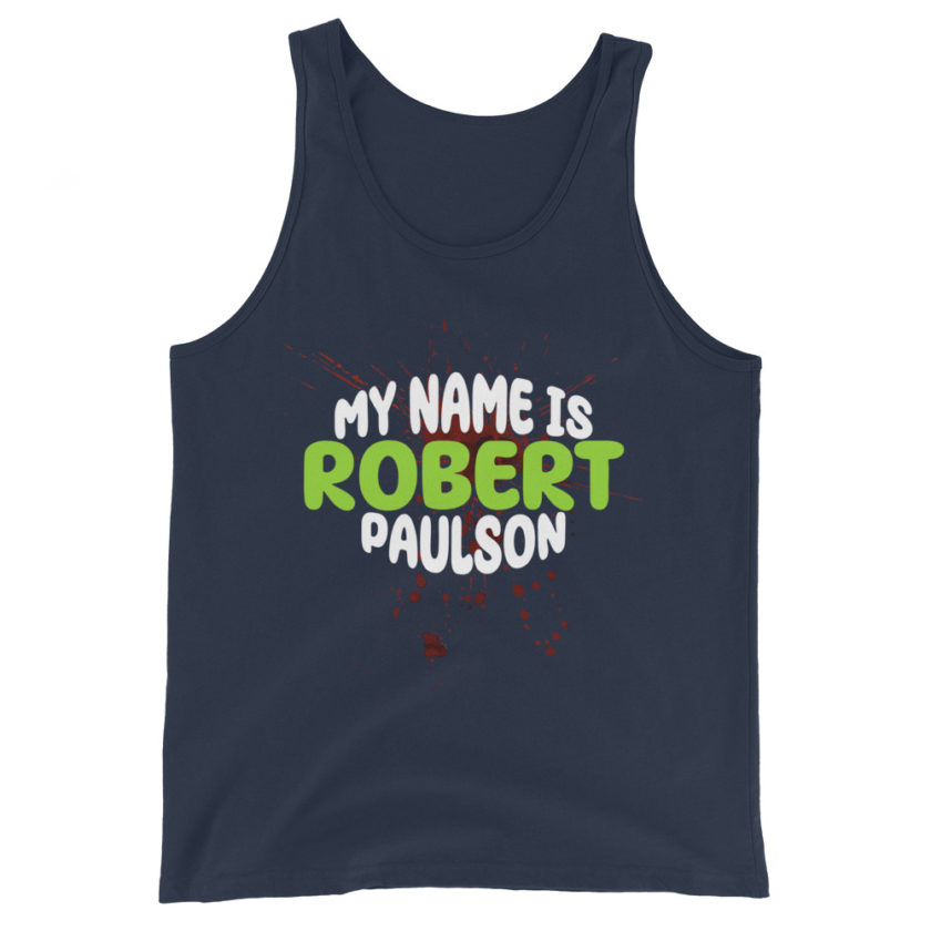 My name is Robert Paulson -Fight Club Unisex Tank Top - Image 3