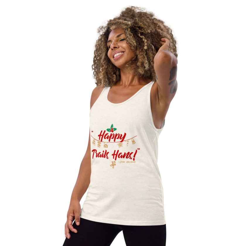 Happy Trails Hans! -John Mcclane, Die Hard Unisex Tank Top - Image 69