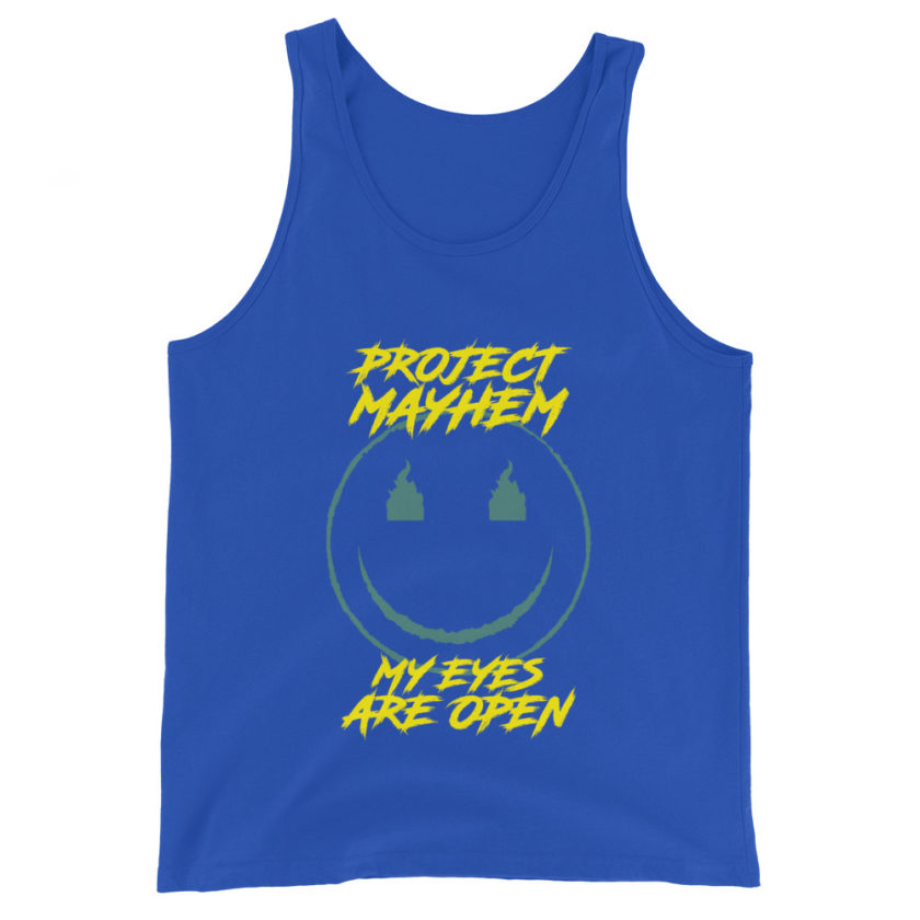 Project Mayhem My Eyes Are Open  -Fight Club Unisex Tank Top