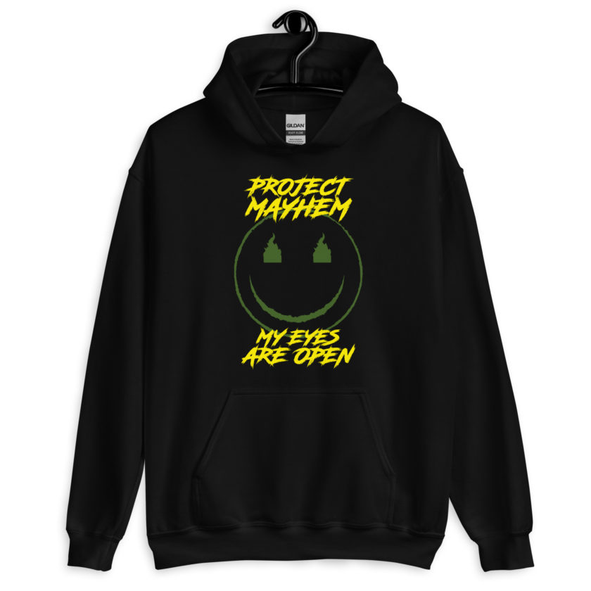 Project Mayhem My Eyes Are Open  -Fight Club Unisex Hoodie - Image 2