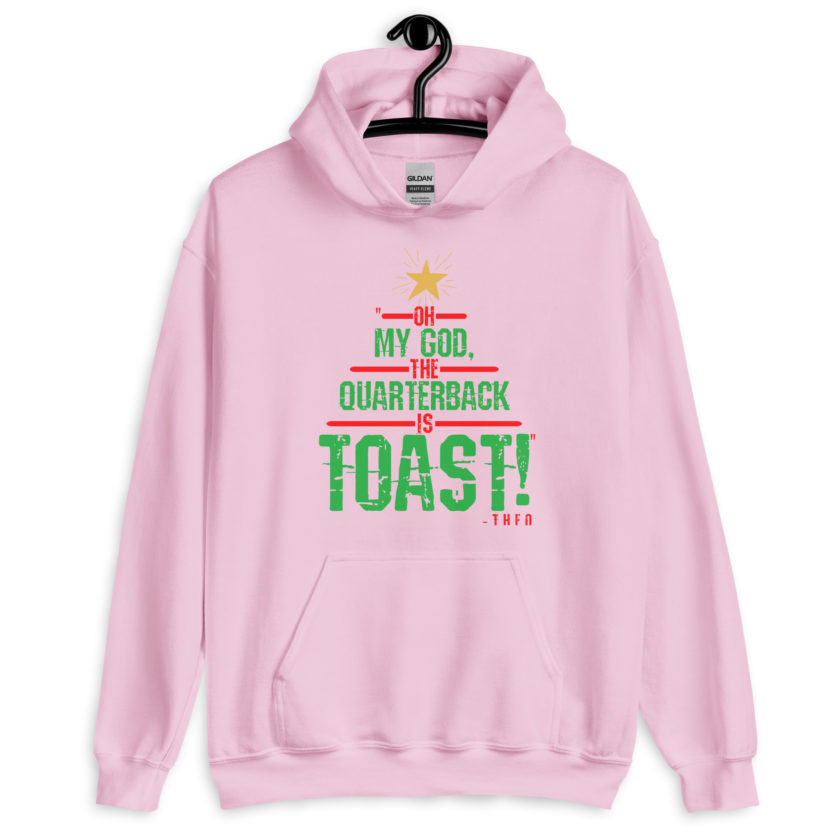 Oh my god, the quarterback IS toast! -Theo, Die Hard Unisex Hoodie - Image 8