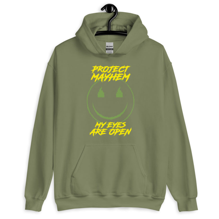 Project Mayhem My Eyes Are Open  -Fight Club Unisex Hoodie - Image 8