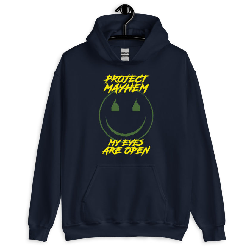 Project Mayhem My Eyes Are Open  -Fight Club Unisex Hoodie - Image 3