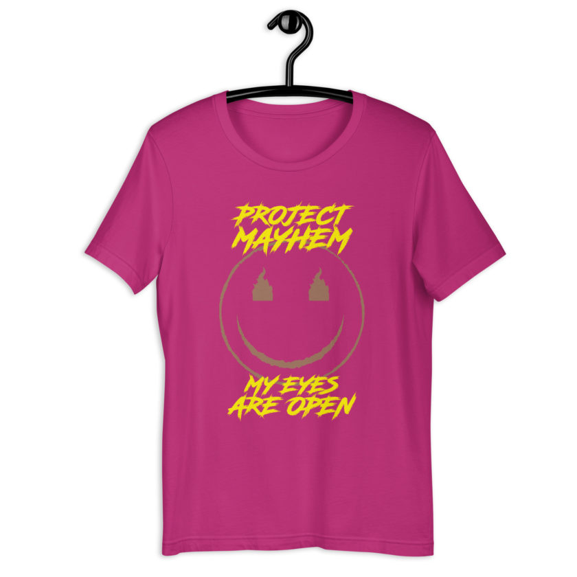 Project Mayhem My Eyes Are Open  -Fight Club Unisex t-shirt - Image 8