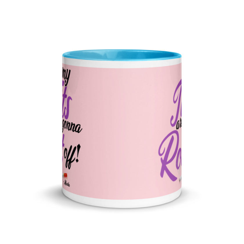 My tits are gonna rot off! -Marla Singer, Fight Club Mug with Color Inside - Image 12