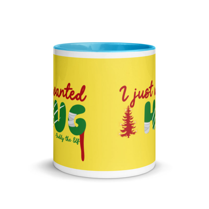 I just wanted a hug -Buddy the Elf, Elf Mug with Color Inside - Image 12