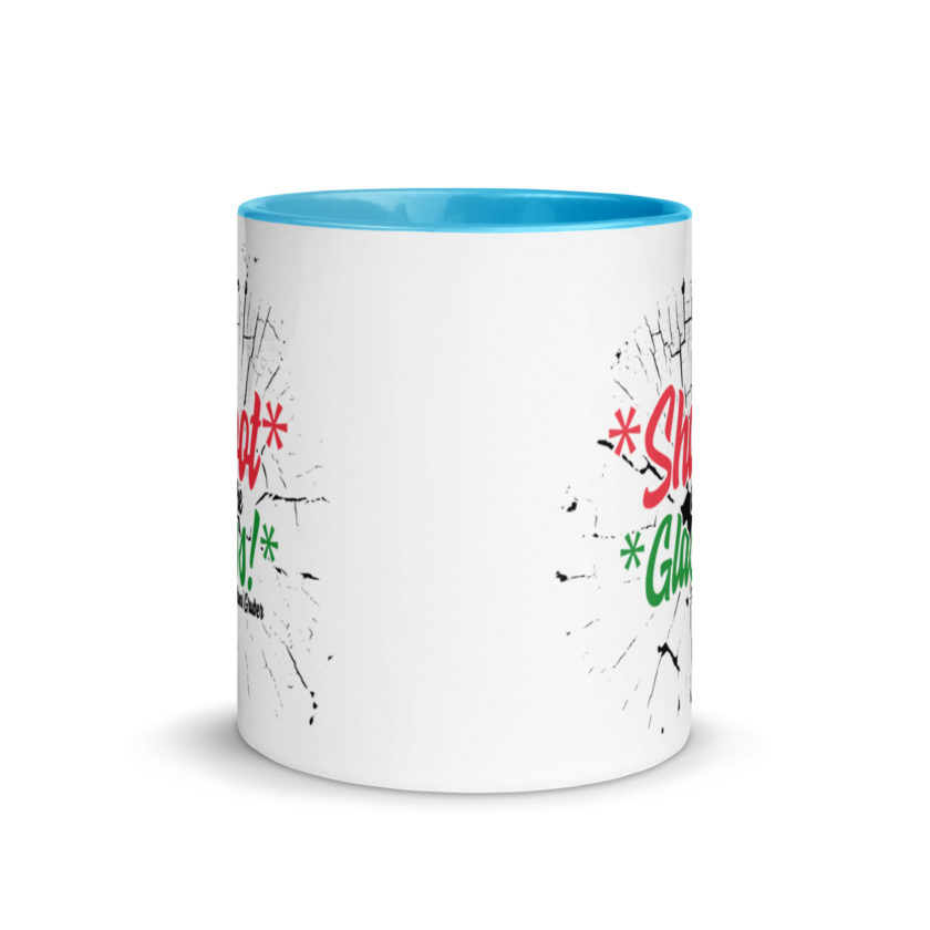 *Shoot* the *glass!* -Hans Gruber, Die Hard Mug with Color Inside - Image 11
