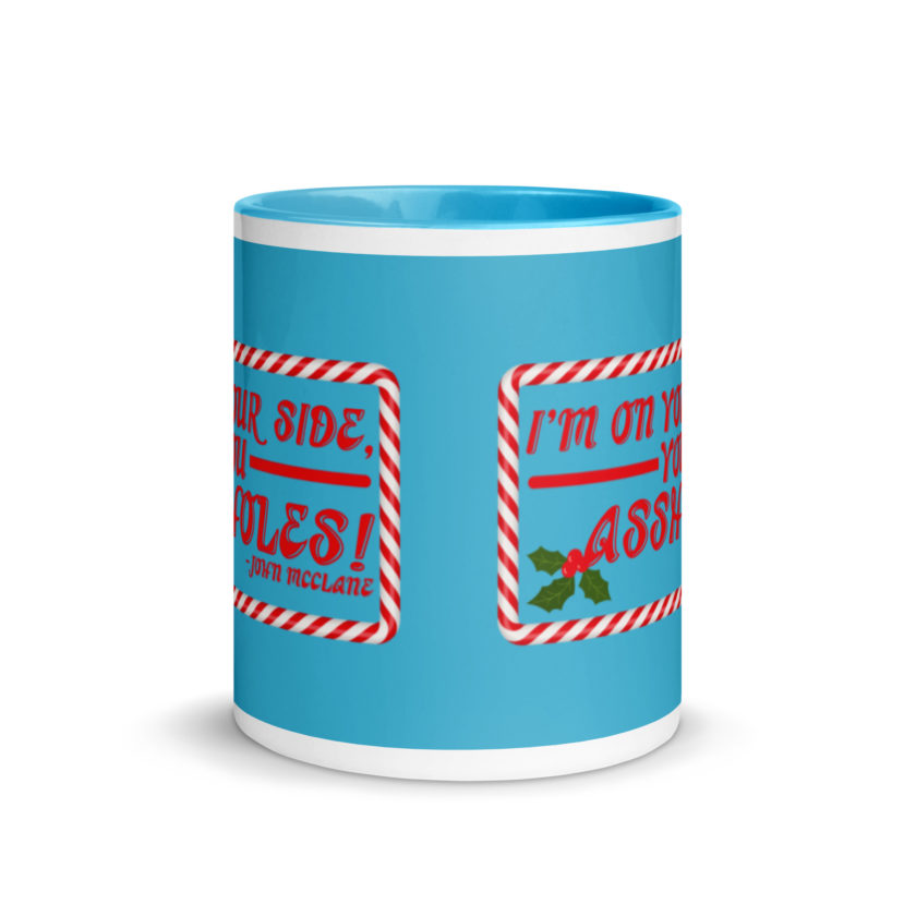 I'm on your side, you assholes! -John Mcclane, Die Hard Mug with Color Inside - Image 12