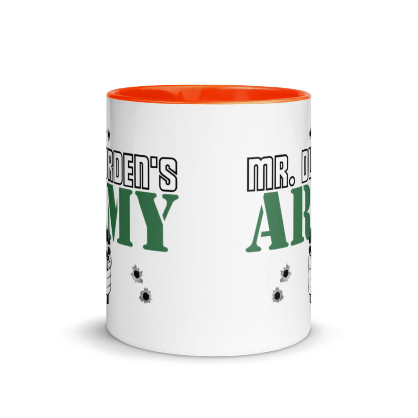 Mr. Durden's Army -Fight Club Mug with Color Inside - Image 8