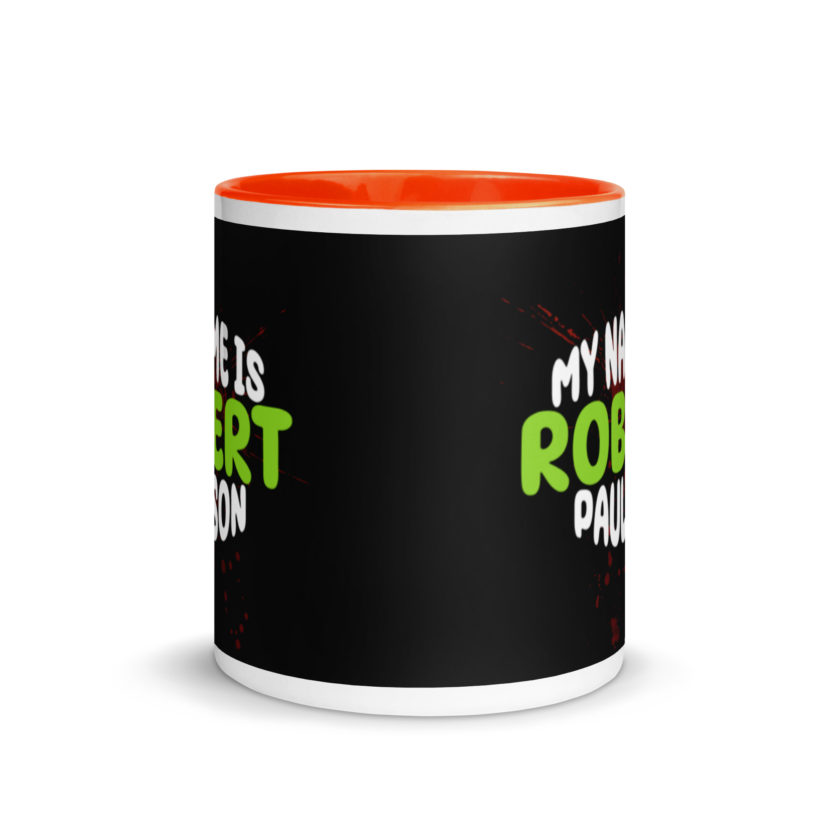My name is Robert Paulson -Fight Club Mug with Color Inside - Image 8