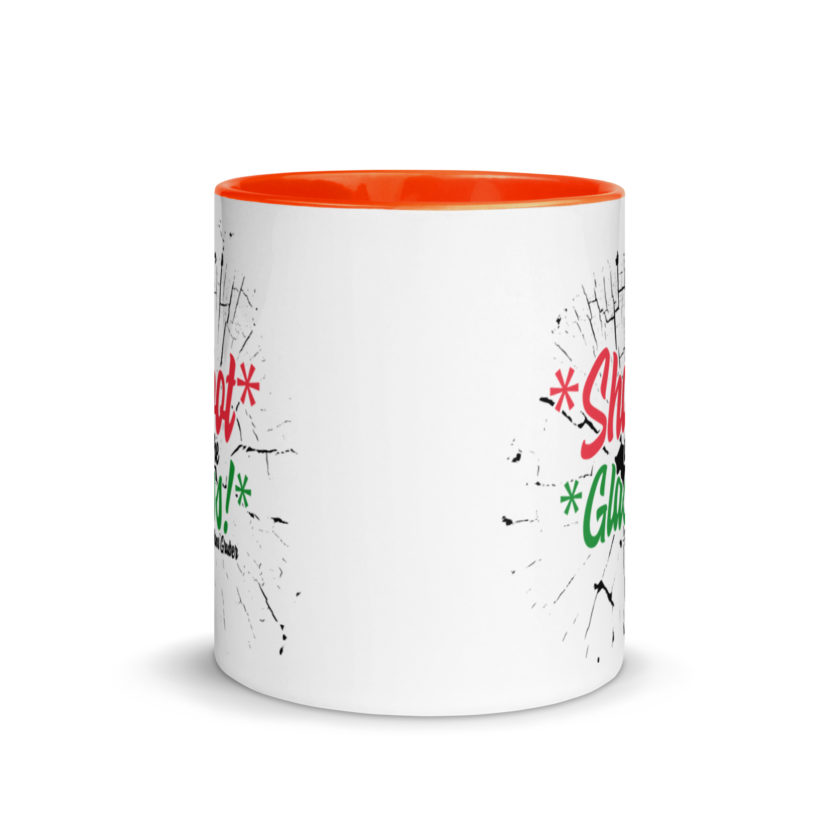 *Shoot* the *glass!* -Hans Gruber, Die Hard Mug with Color Inside - Image 8