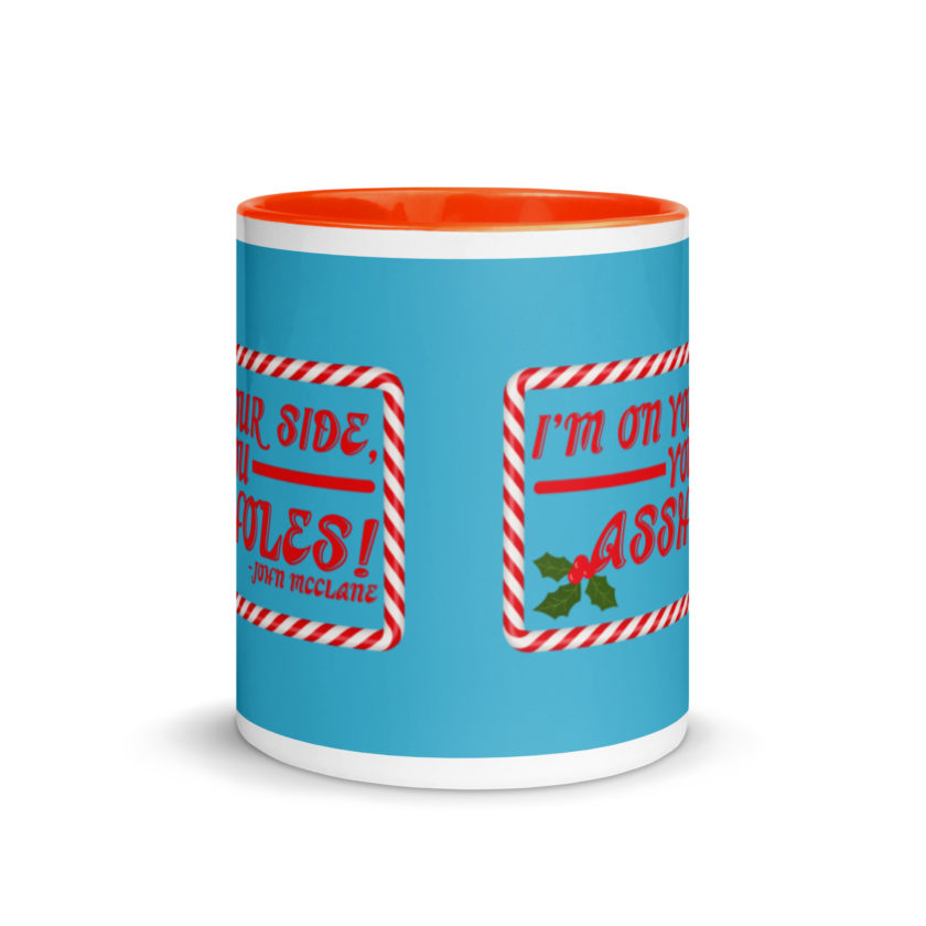 I'm on your side, you assholes! -John Mcclane, Die Hard Mug with Color Inside - Image 9