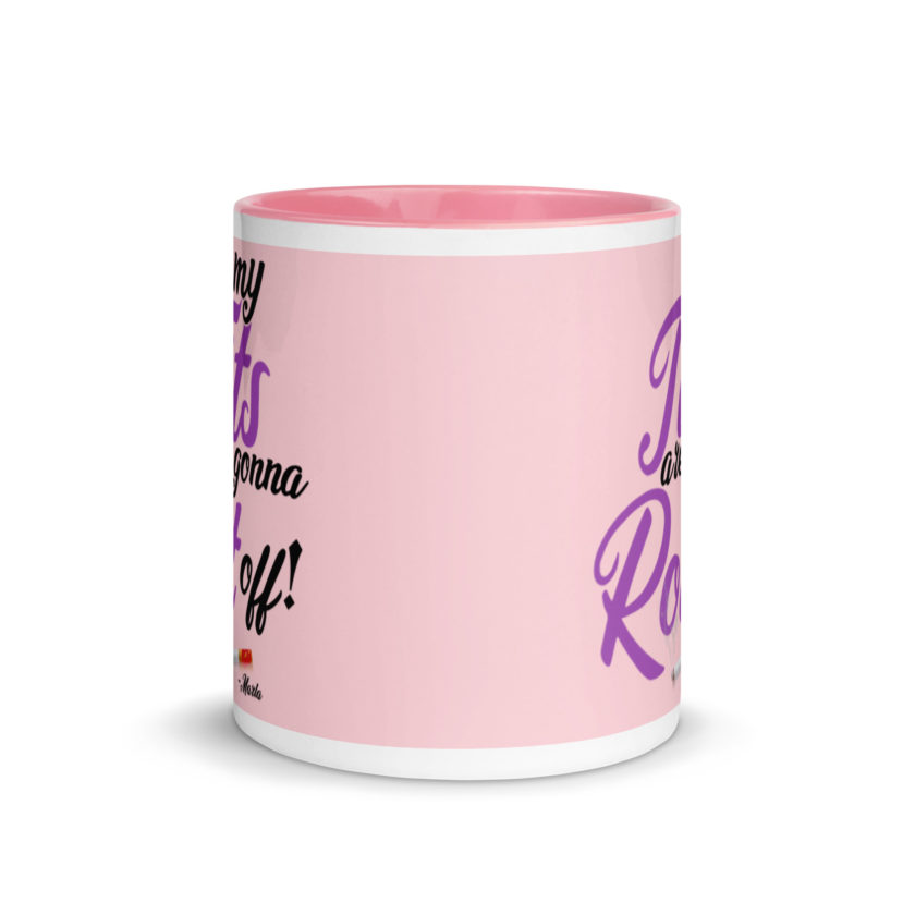 My tits are gonna rot off! -Marla Singer, Fight Club Mug with Color Inside - Image 15