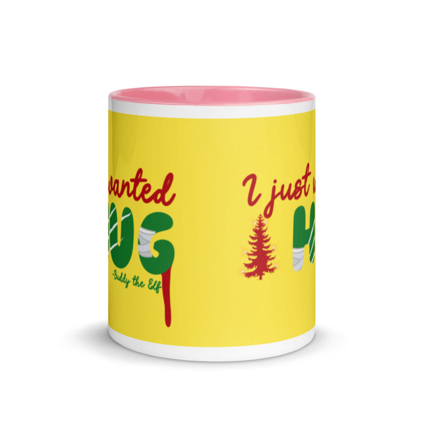 I just wanted a hug -Buddy the Elf, Elf Mug with Color Inside - Image 15