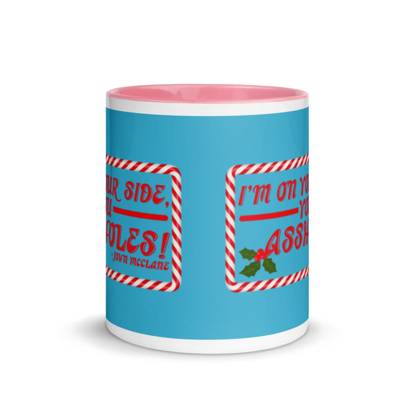 I'm on your side, you assholes! -John Mcclane, Die Hard Mug with Color Inside - Image 14