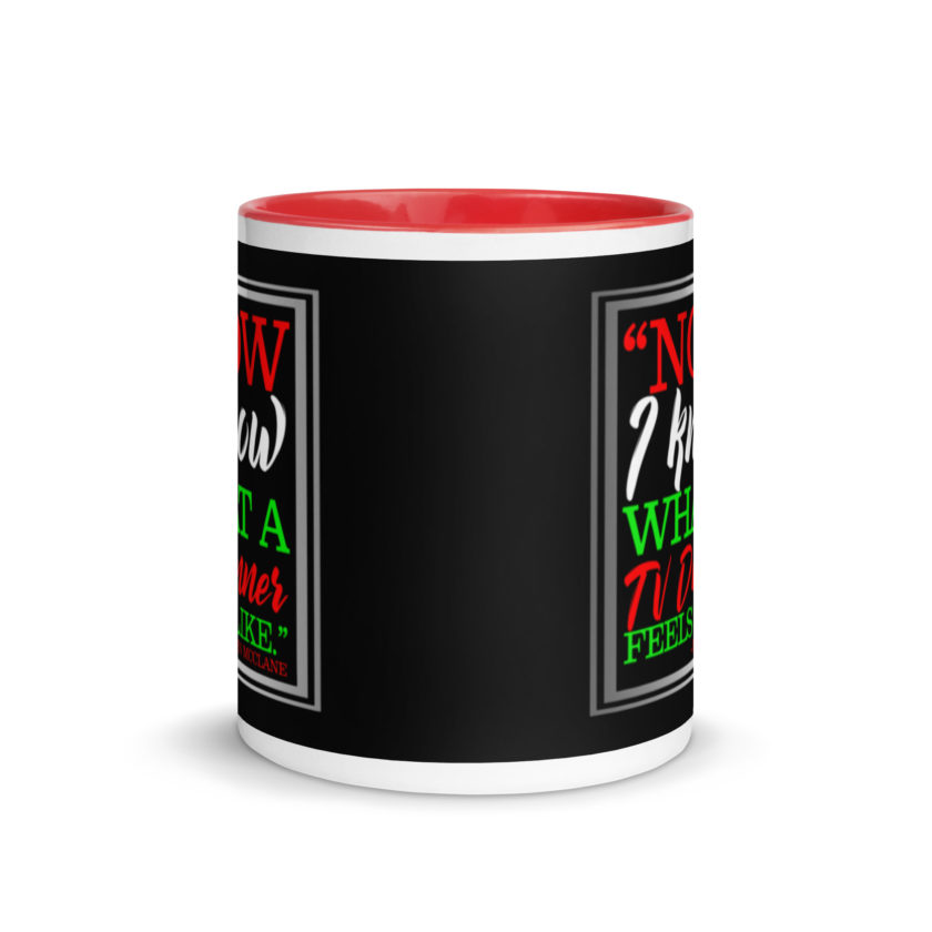"Now I Know What A TV Dinner Feels Like." -John Mcclane, Die Hard Mug with Color Inside - Image 5