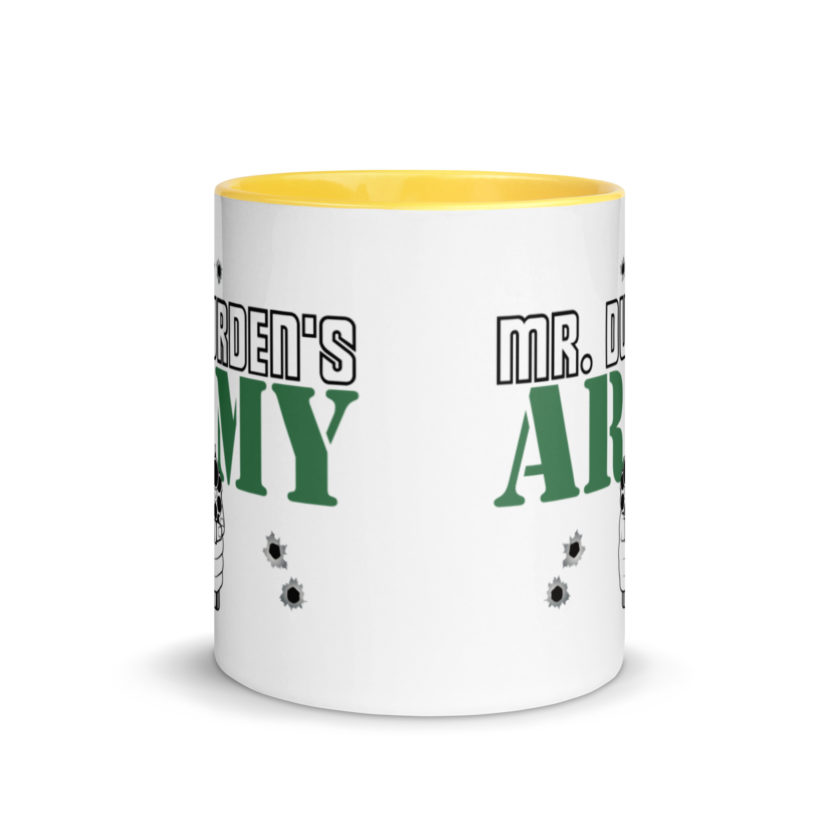 Mr. Durden's Army -Fight Club Mug with Color Inside - Image 17