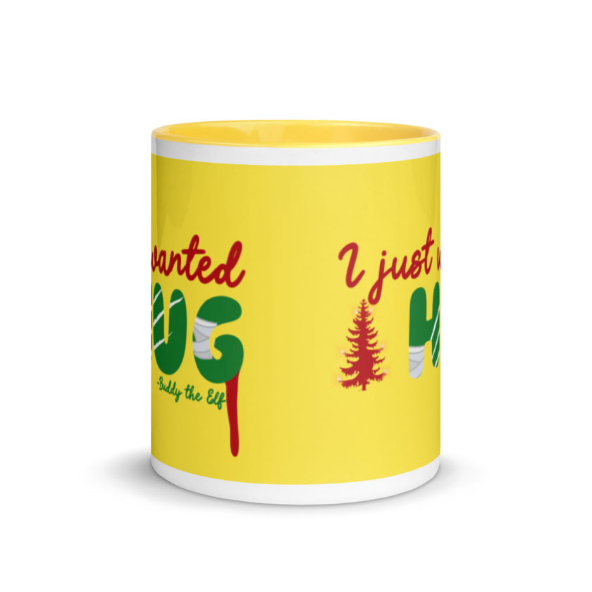 I just wanted a hug -Buddy the Elf, Elf Mug with Color Inside - Image 18