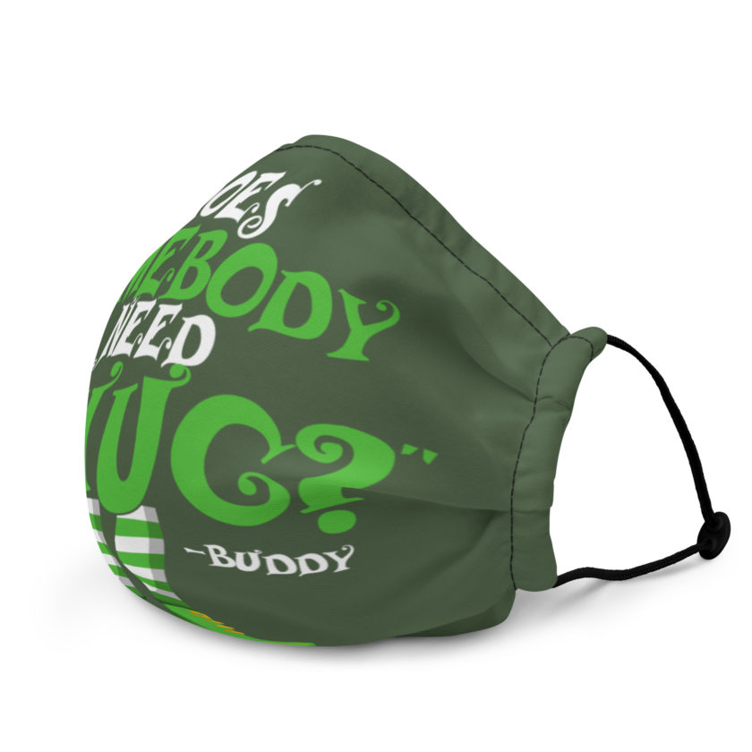 Does somebody need a hug? Buddy the Elf, Elf Premium face mask - Image 3