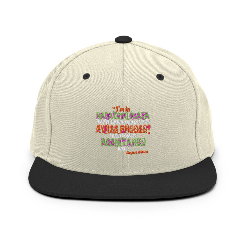 I'm in Nakatomi Plaza. They're turning my car into Swiss cheese! I need backup assistance now! Sergeant Al Powel, Die Hard Snapback Hat - Image 20