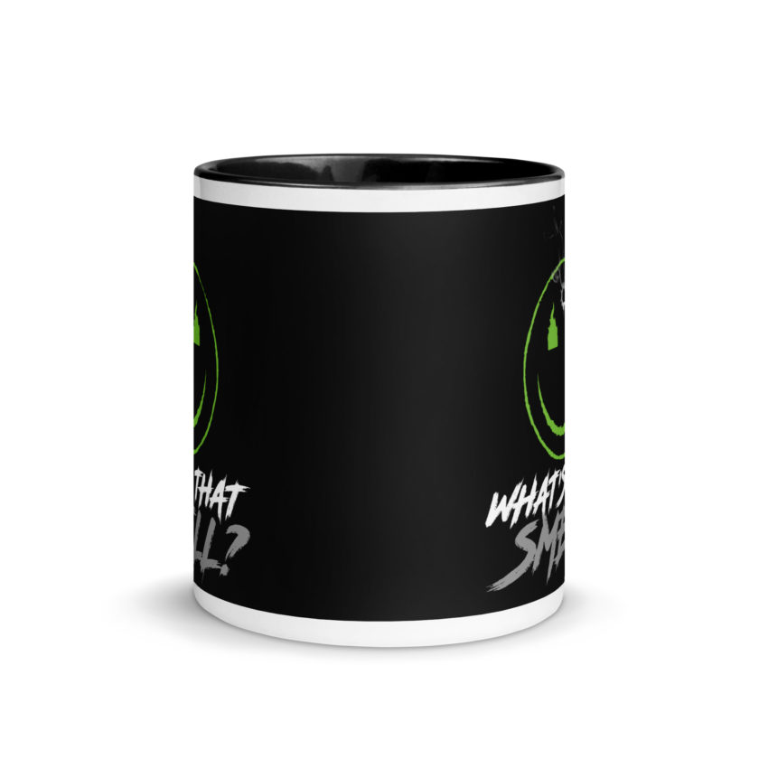 What's that smell? -Tyler Durden, Fight Club Mug with Color Inside - Image 3