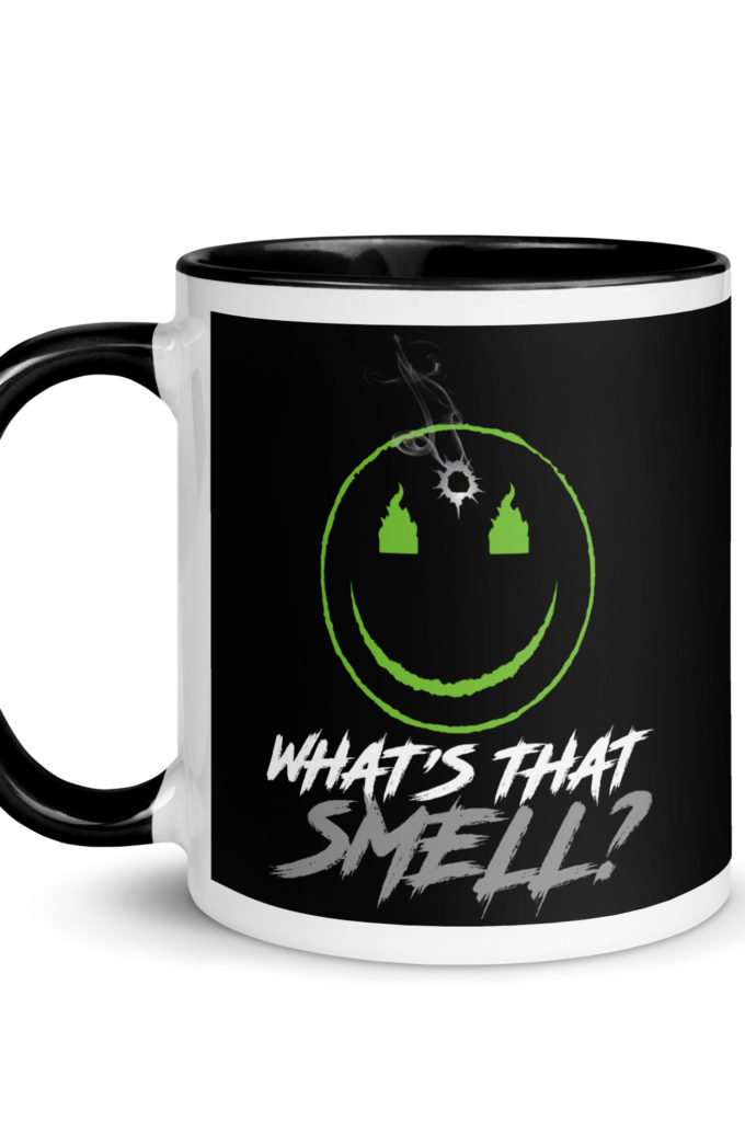 What's that smell? -Tyler Durden, Fight Club Mug with Color Inside