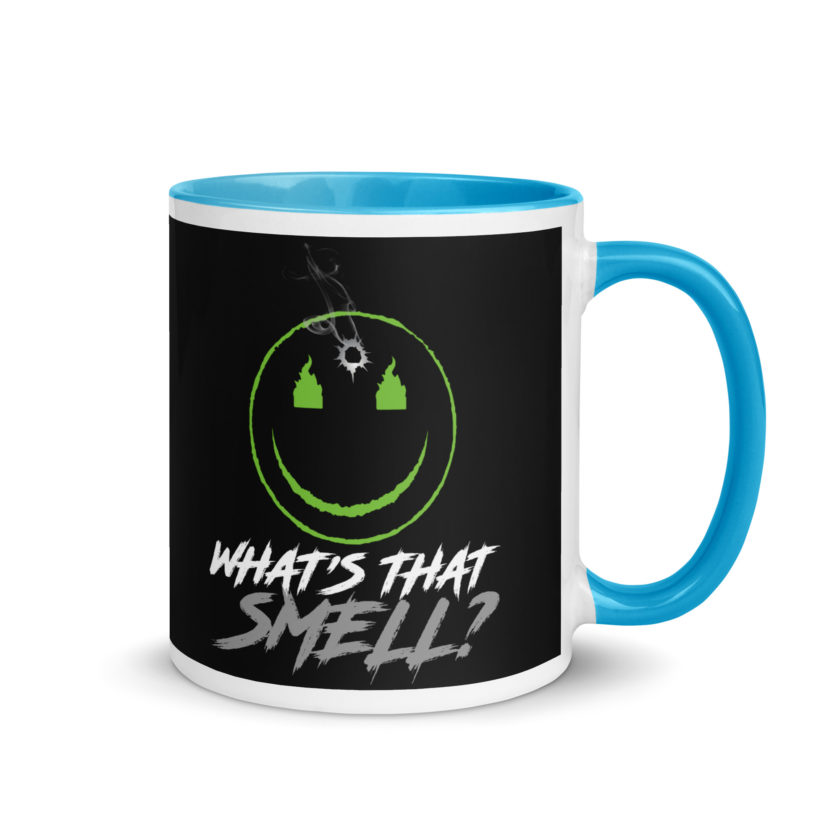 What's that smell? -Tyler Durden, Fight Club Mug with Color Inside - Image 10