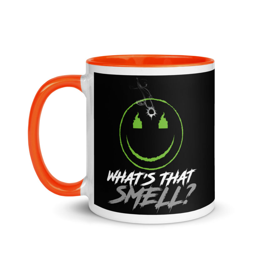 What's that smell? -Tyler Durden, Fight Club Mug with Color Inside - Image 9